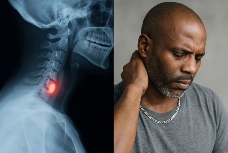 Digital Motion X-ray showing neck movement and injury detection