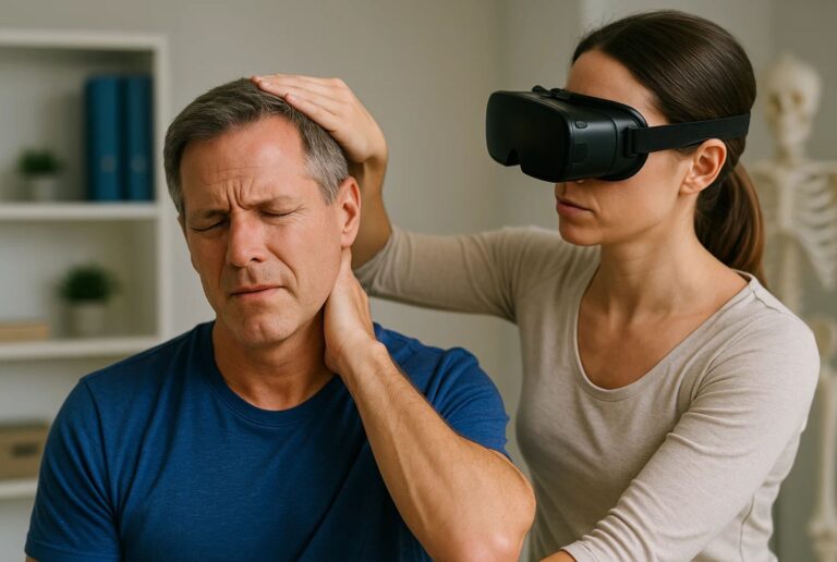 Vestibular rehab patient struggling with balance due to undiagnosed cervical instability